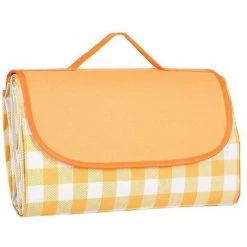 SINCèREETALI Couverture De Pique-nique 200 X 190 Cm Tissu Imperméable De Haute Qualité Sans Sable Ni Poussière / Pique-nique à La Plage, Camping, Randonnée Et Voyages