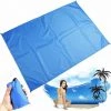 SINCèREETALI Couverture Pique Niques,Tapis Picnic, Tapis De Plage Imperméable,Picnic Blanket Portable,1.4 X 1.5M Tapis Léger Pour Camping Outdoor Cadeau Randonneur -Plaid et couverture Soldes 63820925 1