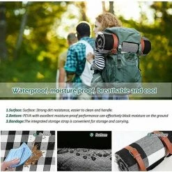 FOZIY Couverture De Pique-nique 150 X 200 Cm, Couverture Résistante à L'eau Pour L'extérieur, Grand Pliable Portable à 3 Couches,Fonepro 9 FOZIY Couverture De Pique-nique 150 X 200 Cm, Couverture Résistante à L'eau Pour L'extérieur, Grand Pliable Portable à 3 Couches,Fonepro -Plaid et couverture Soldes 63839324 3