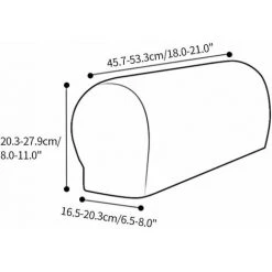 DECKON 2 Pièces Couvres D'Accoudoir De Canapé Souple Housse De Bras De Fauteuil Antidérapant Couvre Accoudoirs Elastique Housse De Canapé Protection - Gris Foncé 9 DECKON 2 Pièces Couvres D'Accoudoir De Canapé Souple Housse De Bras De Fauteuil Antidérapant Couvre Accoudoirs Elastique Housse De Canapé Protection - Gris Foncé -Plaid et couverture Soldes 64077928 4