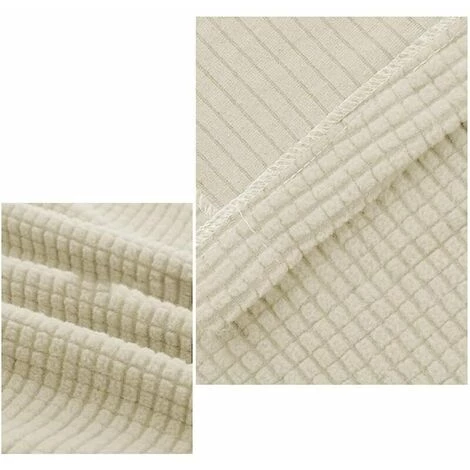 DECKON Couvertures D'Accoudoir De Canapé Souple Couvre Accoudoirs Elastique Housse De Canapé Antidérapant Housse De Bras De Fauteuil Protection - White 7 DECKON Couvertures D'Accoudoir De Canapé Souple Couvre Accoudoirs Elastique Housse De Canapé Antidérapant Housse De Bras De Fauteuil Protection - White – Image 5