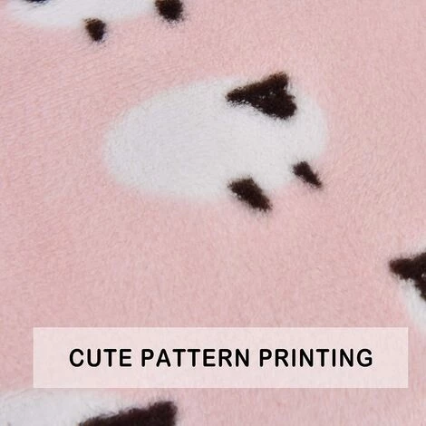 ARC-EN-CIéL Flanelle Douce Et Chaude Couverture Chaude, épaisse Couverture De Chien Tapis De Chat (69*48 CM, Pink), Arcenciél 4 ARC-EN-CIéL Flanelle Douce Et Chaude Couverture Chaude, épaisse Couverture De Chien Tapis De Chat (69*48 CM, Pink), Arcenciél – Image 2