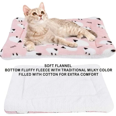 ARC-EN-CIéL Flanelle Douce Et Chaude Couverture Chaude, épaisse Couverture De Chien Tapis De Chat (69*48 CM, Pink), Arcenciél 5 ARC-EN-CIéL Flanelle Douce Et Chaude Couverture Chaude, épaisse Couverture De Chien Tapis De Chat (69*48 CM, Pink), Arcenciél – Image 3