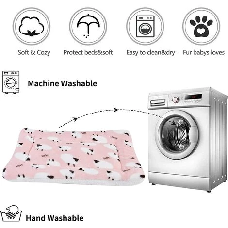 ARC-EN-CIéL Flanelle Douce Et Chaude Couverture Chaude, épaisse Couverture De Chien Tapis De Chat (69*48 CM, Pink), Arcenciél 7 ARC-EN-CIéL Flanelle Douce Et Chaude Couverture Chaude, épaisse Couverture De Chien Tapis De Chat (69*48 CM, Pink), Arcenciél – Image 5