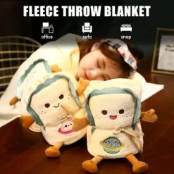 LIFCAUSAL Rouleau De Couverture Polaire Couvertures De Jet Pliables Mignonnes Avec Ficelle Pour Safa De Voiture De Bureau à Domicile (Pink Rabbit-115X170cm) 8 LIFCAUSAL Rouleau De Couverture Polaire Couvertures De Jet Pliables Mignonnes Avec Ficelle Pour Safa De Voiture De Bureau à Domicile (Pink Rabbit-115X170cm) -Plaid et couverture Soldes 64475791 2