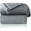 MINKUROW Couverture Câline, Couverture Polaire Moelleuse, Douce Et Chaude Pour Lit, Canapé, Couverture Comme Couverture De Canapé, 130 X 150 Cm, Gris Argenté 1 MINKUROW Couverture Câline, Couverture Polaire Moelleuse, Douce Et Chaude Pour Lit, Canapé, Couverture Comme Couverture De Canapé, 130 X 150 Cm, Gris Argenté -Plaid et couverture Soldes 64680715 1