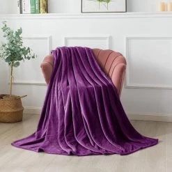 MINKUROW Couverture Câline, Couverture Polaire Moelleuse, Douce Et Chaude Pour Lit, Canapé, Couverture Comme Couverture De Canapé, 130 X 150 Cm Violet 9 MINKUROW Couverture Câline, Couverture Polaire Moelleuse, Douce Et Chaude Pour Lit, Canapé, Couverture Comme Couverture De Canapé, 130 X 150 Cm Violet -Plaid et couverture Soldes 64680730 3