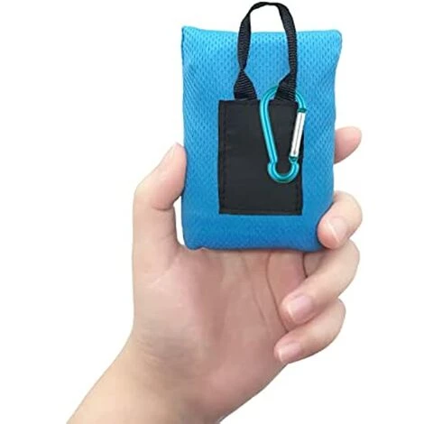 RHAFAYRE Mini Couverture De Pique-Nique Avec Mousqueton, 110*70cm Imperméable Léger Portable Tapis De Plage Pour Camping, Randonnée Pique-nique Plein Air Activités 3 RHAFAYRE Mini Couverture De Pique-Nique Avec Mousqueton, 110*70cm Imperméable Léger Portable Tapis De Plage Pour Camping, Randonnée Pique-nique Plein Air Activités