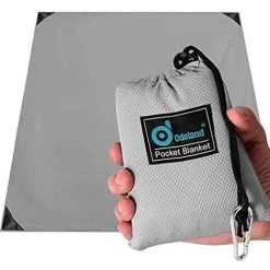 RHAFAYRE Odoland Tapis De Plage, Couverture De Plage En Nano, Imperméable, Tapis De Pique-Nique Anti Sable, 160*180cm, Portable Léger Pour Camping, Picnic, Voyage Ect Les Èvénements En Extérieur (Gris)