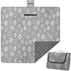RHAFAYRE Couverture Picnic 200x200 Tapis Picnic Imperméable Couverture Pique Nique Natte De Plage Pliable Tapis Camping Grand Portable Nappe Pique Nique Pour Camping Voyage Plage Jardin Randonnée Extérieur