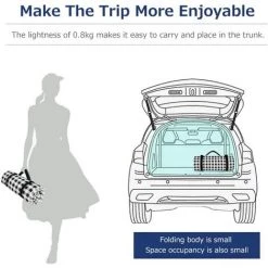 Couverture De Pique-nique Avec Support Imperméable 150x200cm XL, Portable Pliable Grand Tapis De Plage Picnicwekware Pour Parcours De Voyage En Plein Air Camping Randonnée Activités, Noir / Blanc 56Vingt -Plaid et couverture Soldes 64937922 4