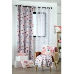 LOVELY CASA Plaid 130x160 Cm Cyrielle Rose - Rose -Plaid et couverture Soldes 65207791 4