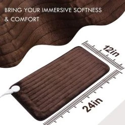 Homfa Coussin Chauffant Pour Le Dos Et La Nuque 30*60 Avec 6 Niveaux De Chauffe, Couverture Chauffante Extra Large, Ultra Douce Avec Arrêt Automatique 11 Homfa Coussin Chauffant Pour Le Dos Et La Nuque 30*60 Avec 6 Niveaux De Chauffe, Couverture Chauffante Extra Large, Ultra Douce Avec Arrêt Automatique -Plaid et couverture Soldes 65297119 5