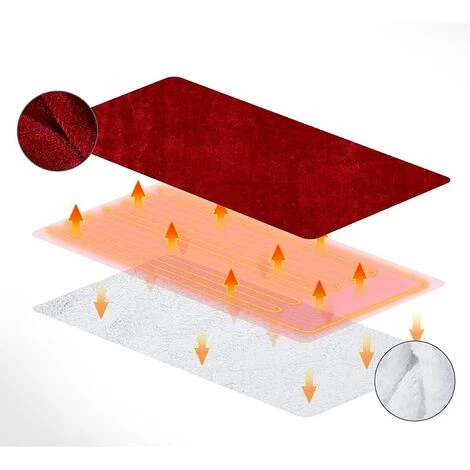 Homfa Couverture Chauffante électrique, Couverture Chauffante Rapide En Flanelle, Couverture 180X130cm Avec 6 Niveaux, Minuterie, Interrupteur Détachable Lavable Pour Bureau à Domicile 7 Homfa Couverture Chauffante électrique, Couverture Chauffante Rapide En Flanelle, Couverture 180X130cm Avec 6 Niveaux, Minuterie, Interrupteur Détachable Lavable Pour Bureau à Domicile – Image 5