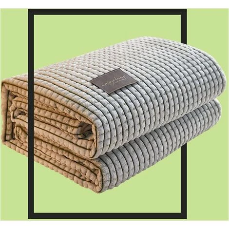 L'FLANEUR Couvertures Et Plaids Plaid Couverture ,Couverture En épaisse Douce Et Confortable, Peut être Utilisée Comme Draps De Lit, Couverture Bébé (vert, 100120cm) ANEUR 5 L'FLANEUR Couvertures Et Plaids Plaid Couverture ,Couverture En épaisse Douce Et Confortable, Peut être Utilisée Comme Draps De Lit, Couverture Bébé (vert, 100120cm) ANEUR – Image 3