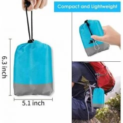 L'FLANEUR Couverture De Plage, 210 X 200 Cm Couverture De Pique-nique Sans Sable Couverture De Camping Serviette De Plage, Tapis De Caming Imperméable Et Anti-sable, Couverture De Camping à Séchage Rapide Pour Le Camping, La Randonnée ANEUR -Plaid et couverture Soldes 65361501 3