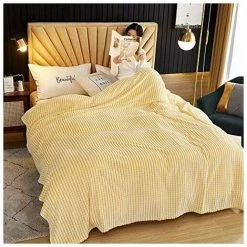 L'FLANEUR Couvertures Et Plaids Plaid Couverture ,Couverture En épaisse Douce Et Confortable, Peut être Utilisée Comme Draps De Lit, Couverture Bébé (Jaune Et Blanc, 100120cm) ANEUR 8 L'FLANEUR Couvertures Et Plaids Plaid Couverture ,Couverture En épaisse Douce Et Confortable, Peut être Utilisée Comme Draps De Lit, Couverture Bébé (Jaune Et Blanc, 100120cm) ANEUR -Plaid et couverture Soldes 65362849 2