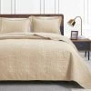 BDD Ensembles De Couette Queen Beige Avec Motif De Pièce De Monnaie, Housse De Couette Douce Et Légère, Couvre-lit, Décor De Lit, Ensembles De Couvre-lit Pour Toutes Les Saisons -Plaid et couverture Soldes 65377684 1