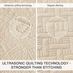 BDD Ensembles De Couette Queen Beige Avec Motif De Pièce De Monnaie, Housse De Couette Douce Et Légère, Couvre-lit, Décor De Lit, Ensembles De Couvre-lit Pour Toutes Les Saisons 9 BDD Ensembles De Couette Queen Beige Avec Motif De Pièce De Monnaie, Housse De Couette Douce Et Légère, Couvre-lit, Décor De Lit, Ensembles De Couvre-lit Pour Toutes Les Saisons -Plaid et couverture Soldes 65377684 3