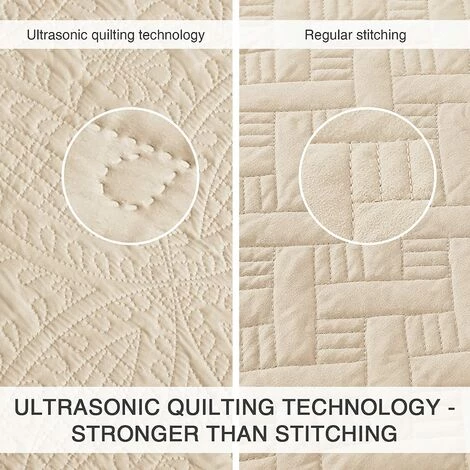 BDD Ensembles De Couette Queen Beige Avec Motif De Pièce De Monnaie, Housse De Couette Douce Et Légère, Couvre-lit, Décor De Lit, Ensembles De Couvre-lit Pour Toutes Les Saisons 5 BDD Ensembles De Couette Queen Beige Avec Motif De Pièce De Monnaie, Housse De Couette Douce Et Légère, Couvre-lit, Décor De Lit, Ensembles De Couvre-lit Pour Toutes Les Saisons – Image 3