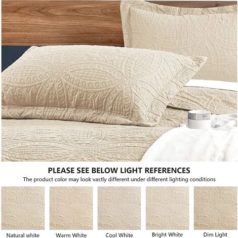 BDD Ensembles De Couette Queen Beige Avec Motif De Pièce De Monnaie, Housse De Couette Douce Et Légère, Couvre-lit, Décor De Lit, Ensembles De Couvre-lit Pour Toutes Les Saisons 7 BDD Ensembles De Couette Queen Beige Avec Motif De Pièce De Monnaie, Housse De Couette Douce Et Légère, Couvre-lit, Décor De Lit, Ensembles De Couvre-lit Pour Toutes Les Saisons – Image 5