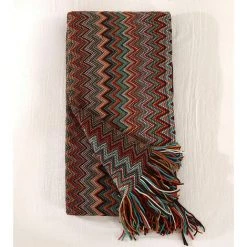 OSQI Tribal Throw Blanket Grande Taille Plaid Sofa Throw Coloré Décoratif Bohemian Roung, 130 * 200CM -Plaid et couverture Soldes 65505689 5