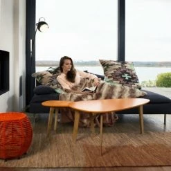 JARDIBRICODECO 4x Plaids Fausse Fourrure En Brun -Plaid et couverture Soldes 65712041 3