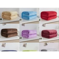 YIDOMDE Plaid En Flanelle Super Douce, En Microfibre De Haute Gualité, Confortable Et Chaude, Convient à Toutes Les Saisons.——Gris Argenté 70X100cm -Plaid et couverture Soldes 65746695 4