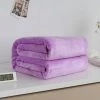 YIDOMDE Plaid En Flanelle Super Douce, En Microfibre De Haute Gualité, Confortable Et Chaude, Convient à Toutes Les Saisons.——Violet Clair 100X150cm -Plaid et couverture Soldes 65746925 1