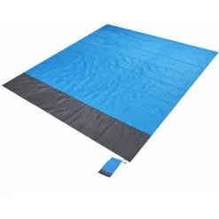 LIFCAUSAL Couverture De Plage Imperméable Extérieur Portable Pique-nique Tapis Camping Tapis De Sol Matelas -Plaid et couverture Soldes 65755894 4