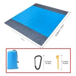 CESIèCLEFOU Couverture De Pique-Nique Tapis De Plage Tapis De Pique-Nique, Couverture De Plage Couverture Picnic Extra Large 200 X 210 Cm, Peut être Utilisé Cour La Plage Le Camping De Plein Air Lefou -Plaid et couverture Soldes 65756459 2