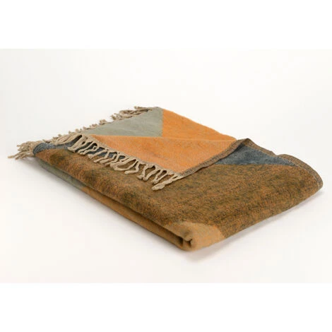 Amadeus - Plaid Archi 130x170 Cm - Marron 3 Amadeus - Plaid Archi 130x170 Cm - Marron