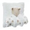 EASY Coussin + Plaid Mouton, Blanc 1 EASY Coussin + Plaid Mouton, Blanc -Plaid et couverture Soldes 65778804 1