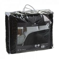 EASY Dessus Lit Bico Lave Gf240x260, Gris Foncé -Plaid et couverture Soldes 65780616 3