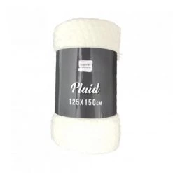 LC Couverture à Franges, Blanc, 125 X 150 Cm, Acryliq 8 LC Couverture à Franges, Blanc, 125 X 150 Cm, Acryliq -Plaid et couverture Soldes 65782218 3