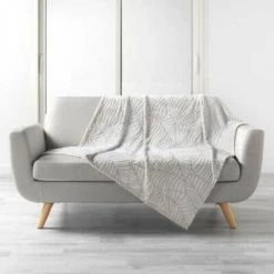 LC Couverture, Naturel, 150x125x0.5, Flanelle Jacquar