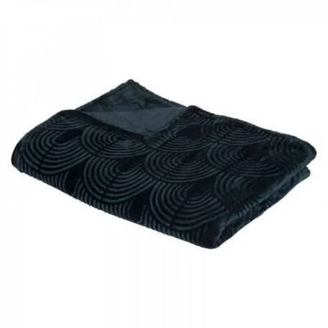 EASY Plaid Flan Brush Bloom 220x240, Bleu égéen 3 EASY Plaid Flan Brush Bloom 220x240, Bleu égéen