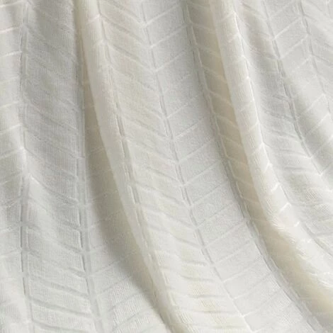 LC Couverture, Naturel, 150x125x0.5, Flanelle Jacquar 4 LC Couverture, Naturel, 150x125x0.5, Flanelle Jacquar – Image 2