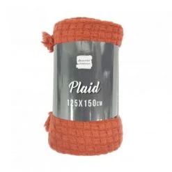 LC Couverture à Franges, Terracotta, 125 X 150 Cm, Ac -Plaid et couverture Soldes 65783105 3