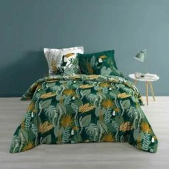 LC Ensemble De Literie 3 Pièces, 240 X 220 Cm, Imprim