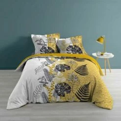 LC Ensemble De Literie 3 Pièces, 240 X 220 Cm, Imprim