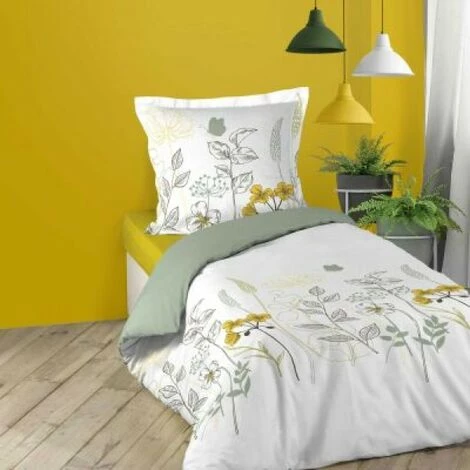 LC Ensemble De Literie 2 Pièces, 140 X 200 Cm, Imprim 3 LC Ensemble De Literie 2 Pièces, 140 X 200 Cm, Imprim