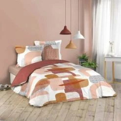 LC Ensemble De Literie 3 Pièces, 240 X 220 Cm, Imprim