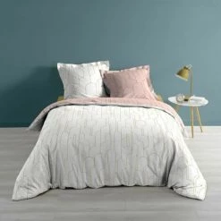 LC Ensemble De Literie 3 Pièces, Rose/or, 220x240x0.1 5 LC Ensemble De Literie 3 Pièces, Rose/or, 220x240x0.1 -Plaid et couverture Soldes 65783987 2