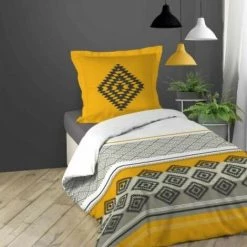 LC Ensemble De Literie 2 Pièces, 140 X 200 Cm, Imprim