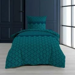 LC Ensemble De Literie 2 Pièces, Bleu, 200x140x0.1, I