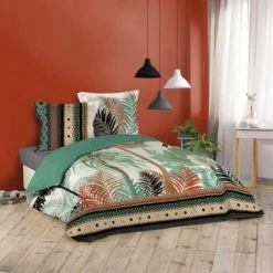 LC Ensemble De Literie 3 Pièces, 240 X 220 Cm, Imprim