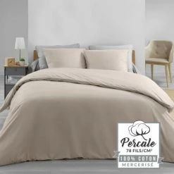 LC Ensemble De Literie 3 Pièces, Lin/blanc, 240x220x0 6 LC Ensemble De Literie 3 Pièces, Lin/blanc, 240x220x0 -Plaid et couverture Soldes 65784269 2