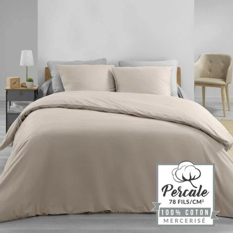 LC Ensemble De Literie 3 Pièces, Lin/blanc, 240x220x0 4 LC Ensemble De Literie 3 Pièces, Lin/blanc, 240x220x0 – Image 2