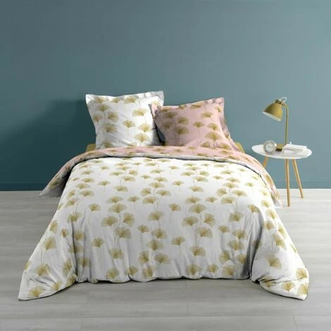 LC Ensemble De Literie 3 Pièces, Rose/or, 240x260x0.1 4 LC Ensemble De Literie 3 Pièces, Rose/or, 240x260x0.1 – Image 2